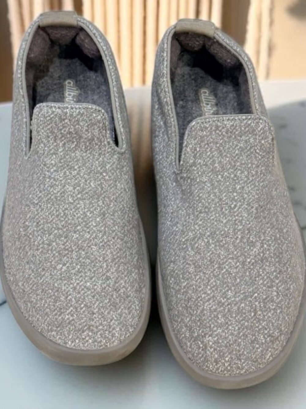 Allbirds Women's Size 9 Gray Wool Loungers Slip On Sneakers - Picture 11 of 11